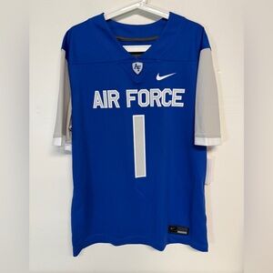 Nike Air Force Men's Game Royal Adult Falcons Untouchable Football Jersey Size L